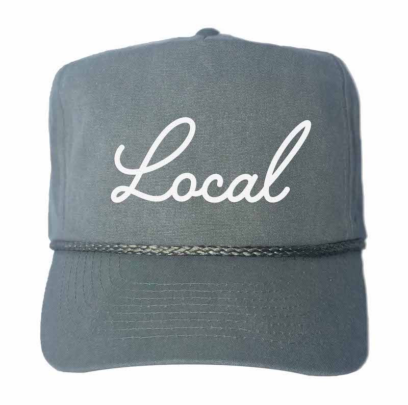 Grey Local Trucker Cap
