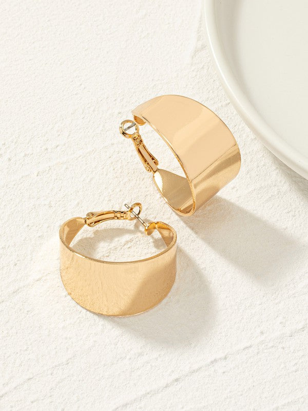 Gold Hoop Earrings