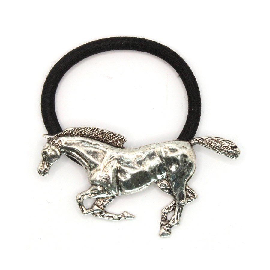 Silver Horse Hair Tie
