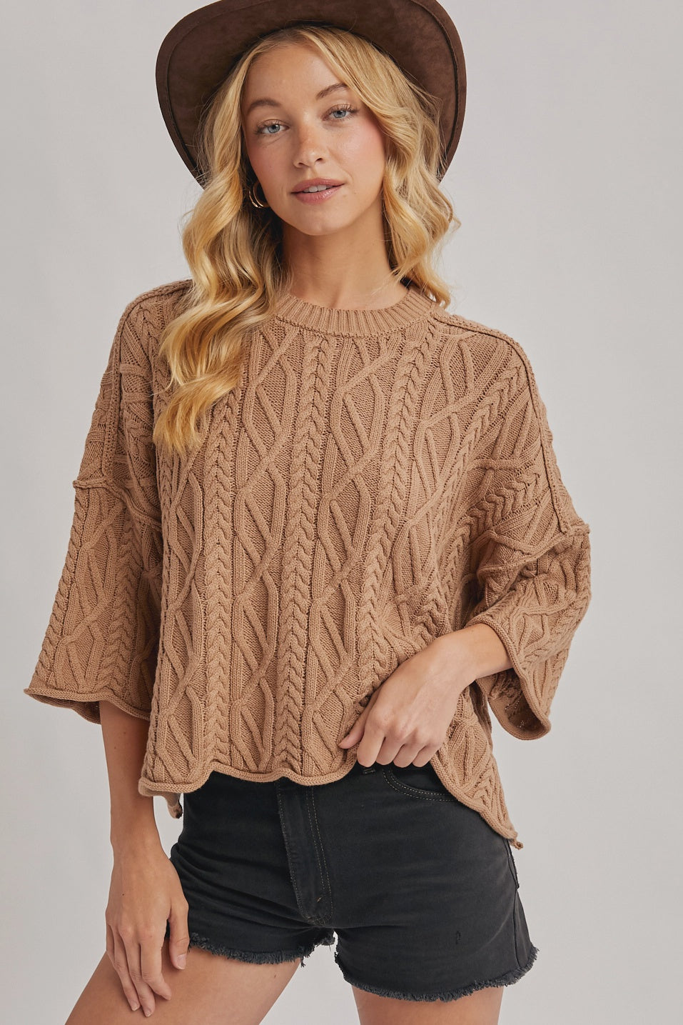 Starbucks Date Mocha Knit Sweater
