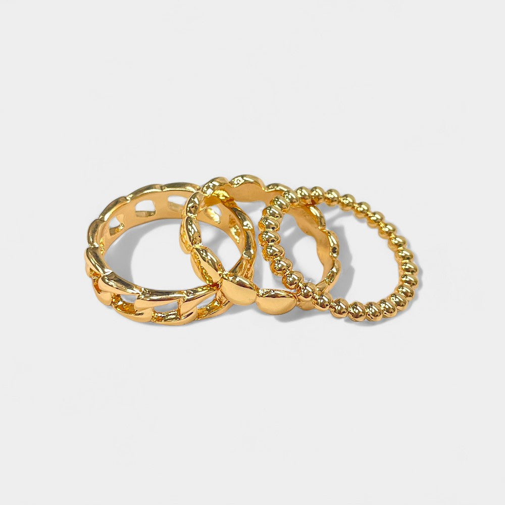 Gold Ring Set