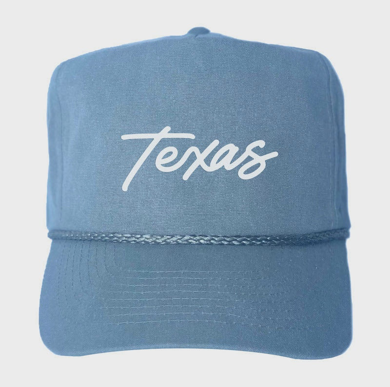 Blue Texas Trucker Cap