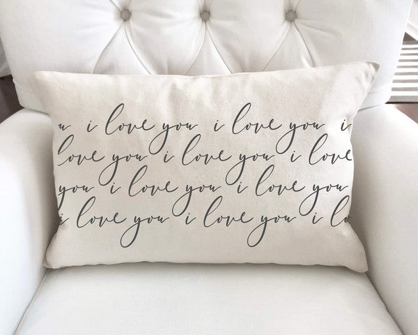 I love You Decorative Pillow