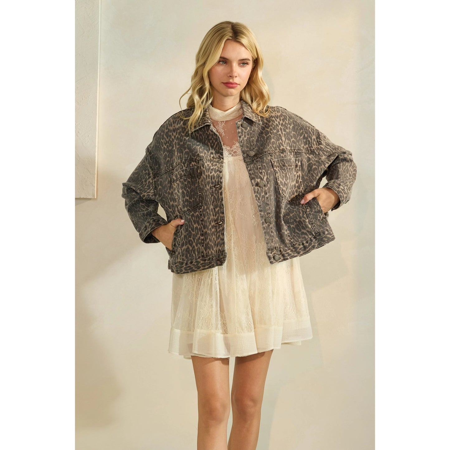 Lookin' For Love Leopard Print Jacket