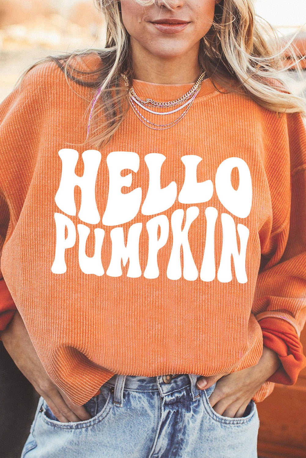 40% Off - Hello Pumpkin Sweatshirt