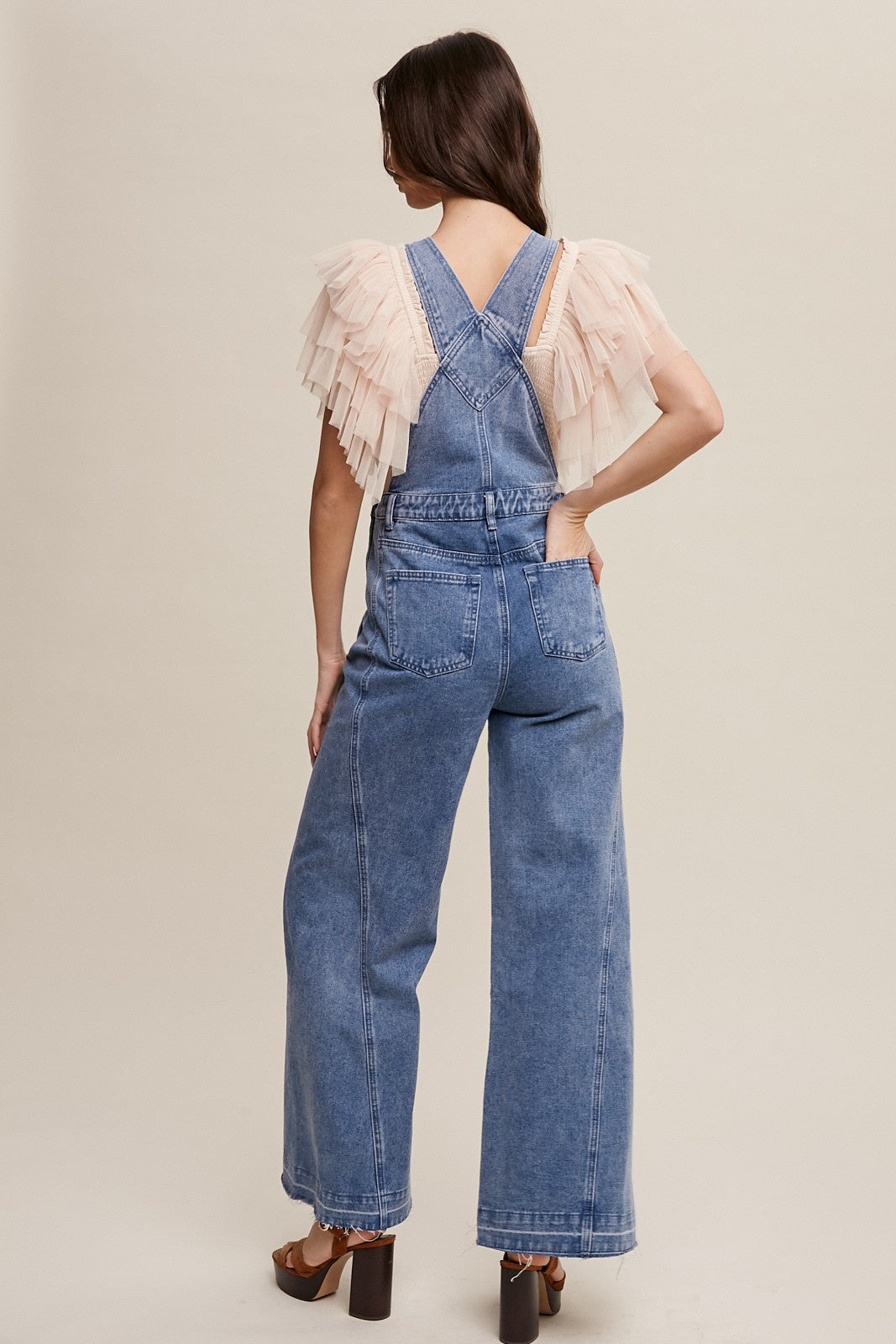 50% Off - Been There, Done That Denim Overalls