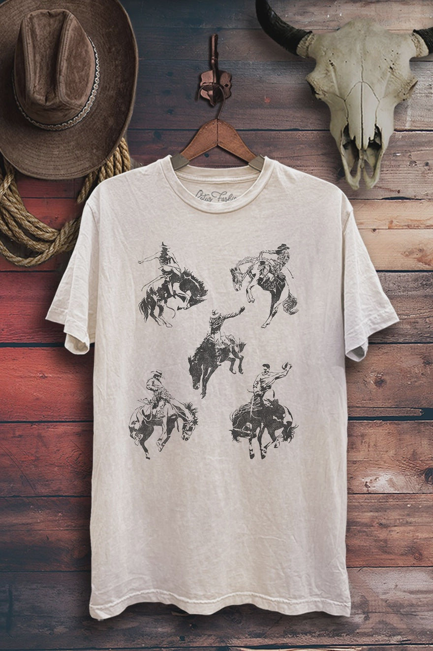 Where The Cowboy Rides Away Graphic Tee