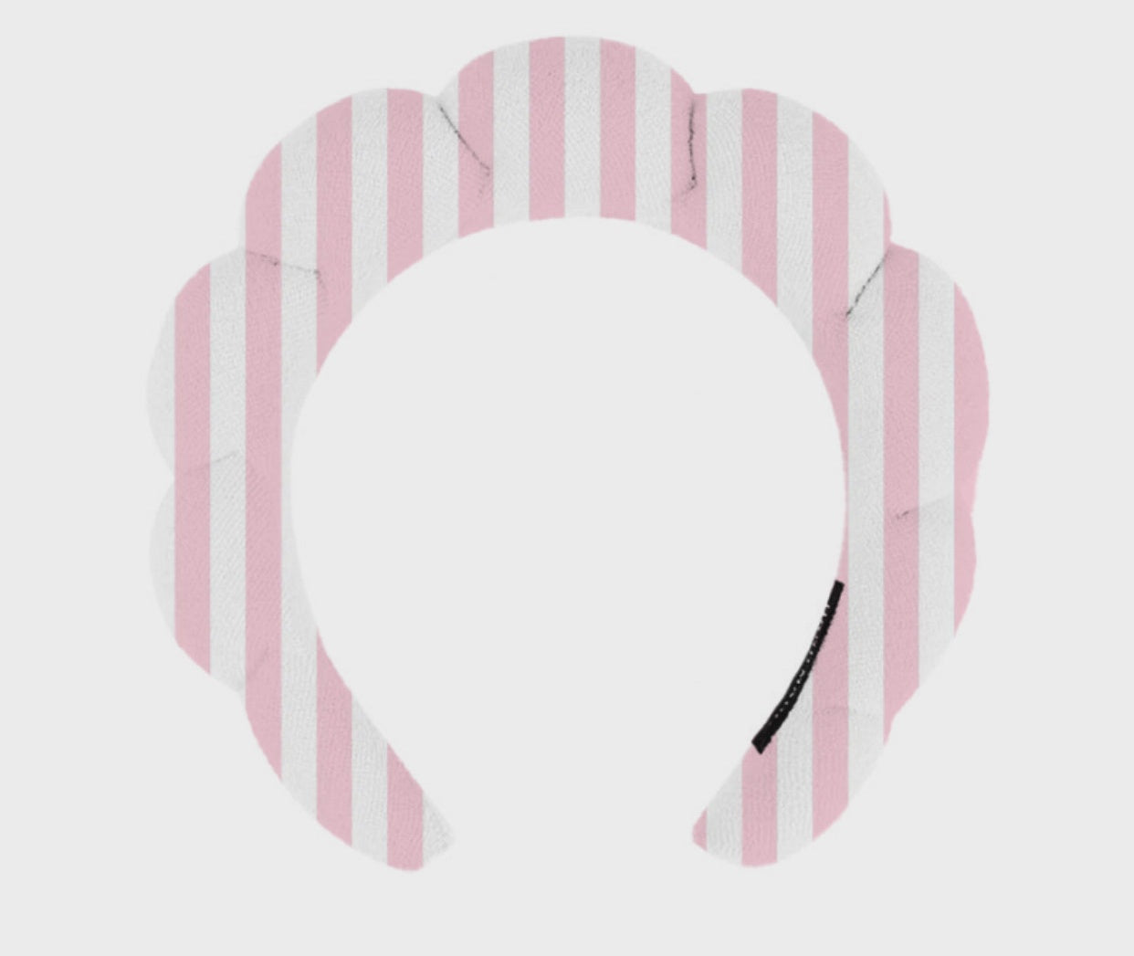 Pink Striped Headband