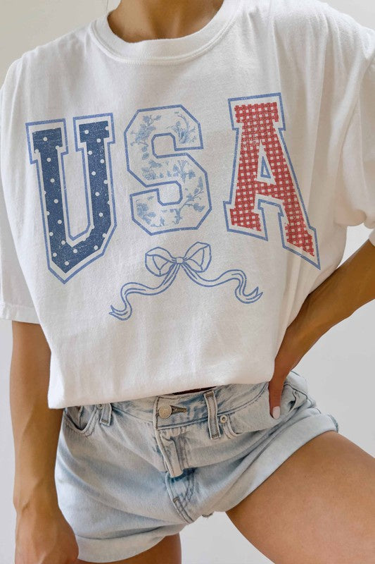 40% Off - USA Girlie Graphic Tee