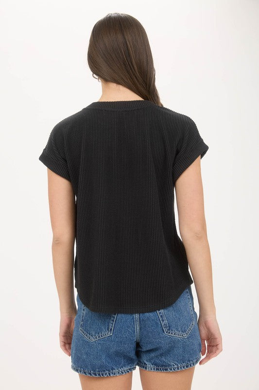 RESTOCK The Black Texas Tee