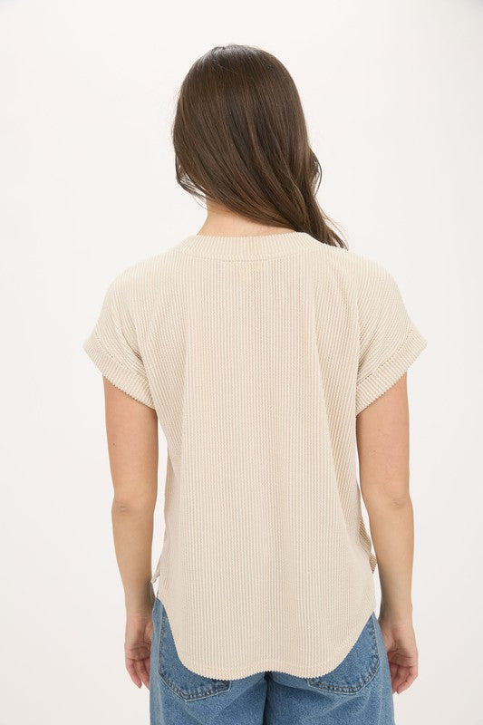 RESTOCK The Cream Texas Tee