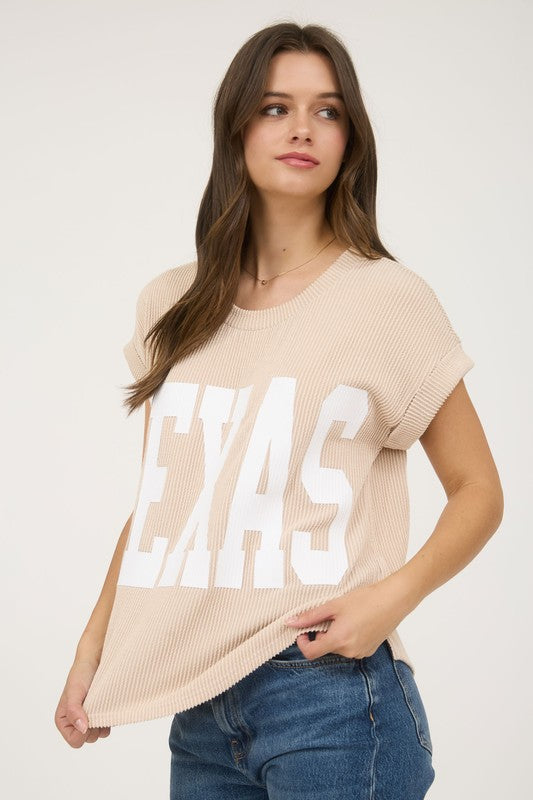 The Khaki Texas Tee