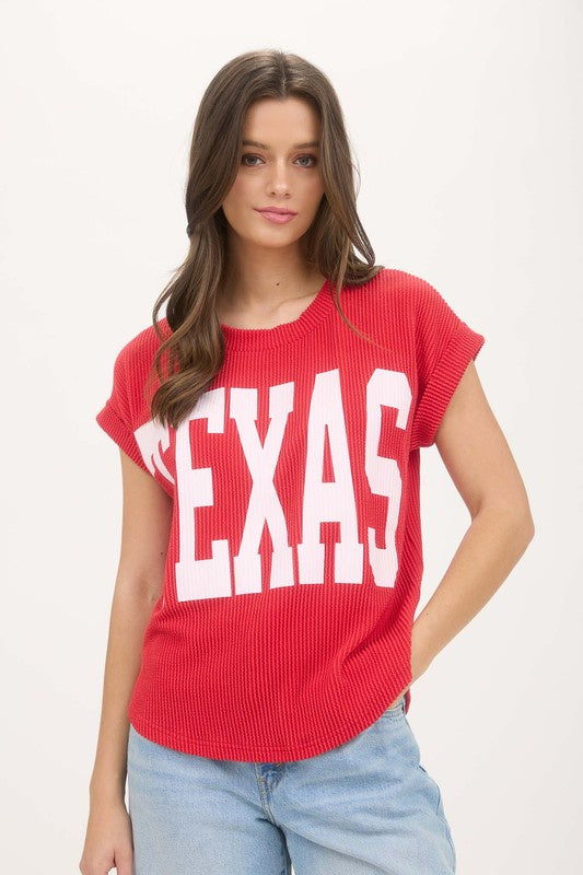 RESTOCK The Red Texas Tee