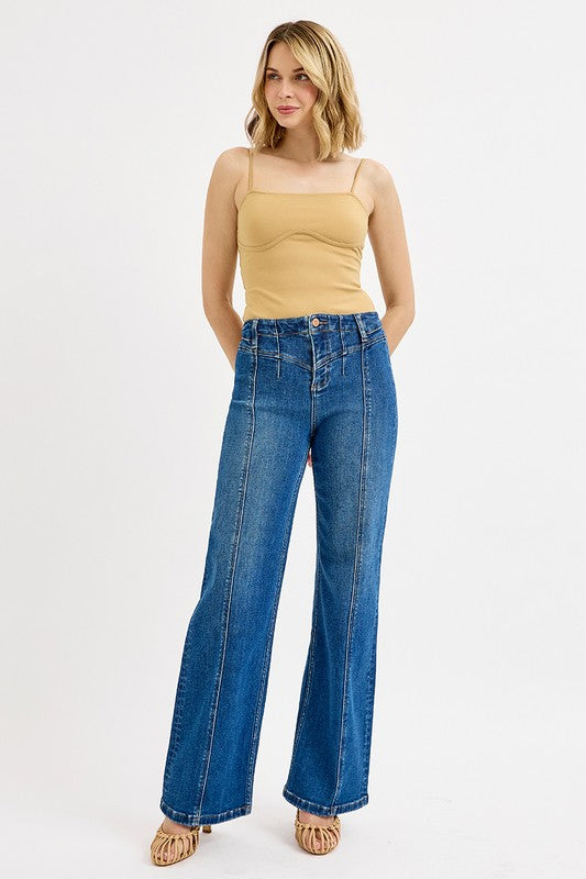 Country Little Thing Wide Leg Risen Jeans