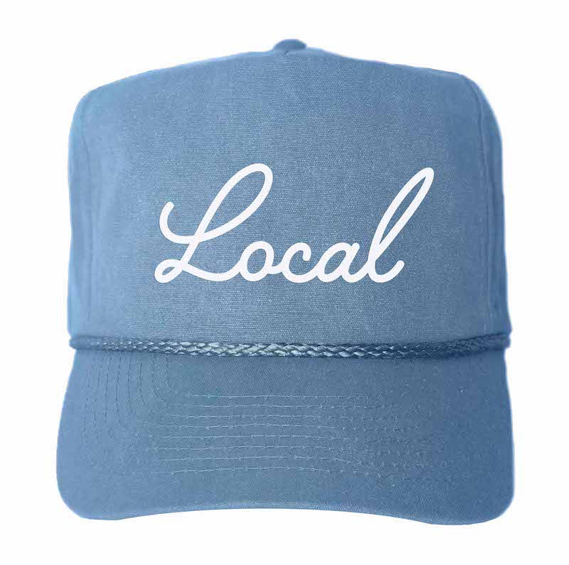 Blue Local Trucker Cap