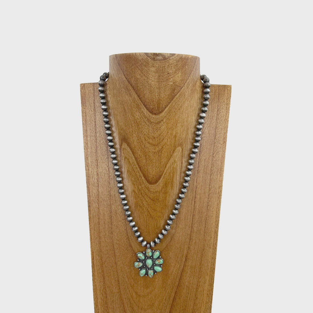 Green Concho Necklace