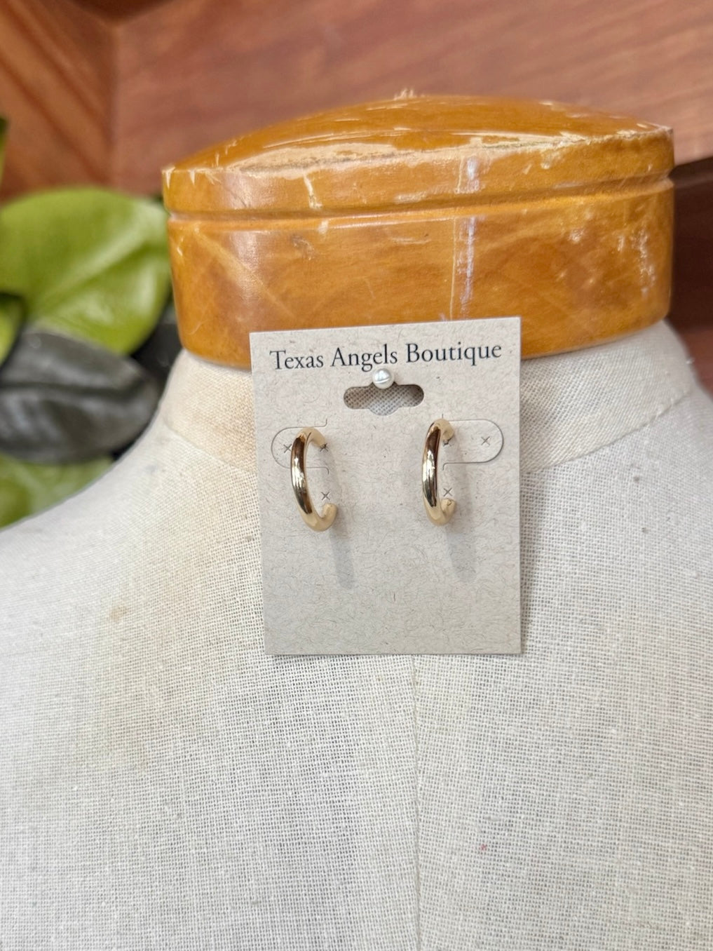 Gold Hoop Earrings