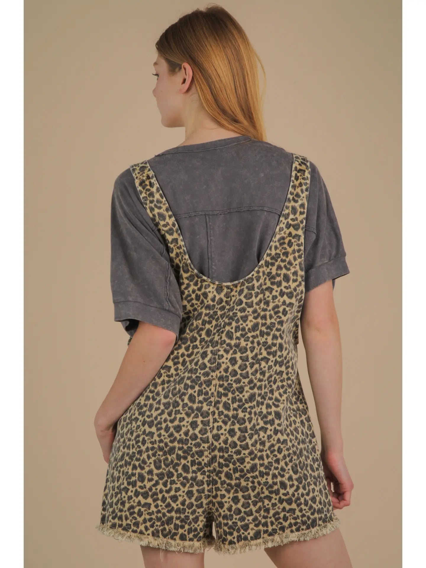 Wild At Heart Leopard Print Romper
