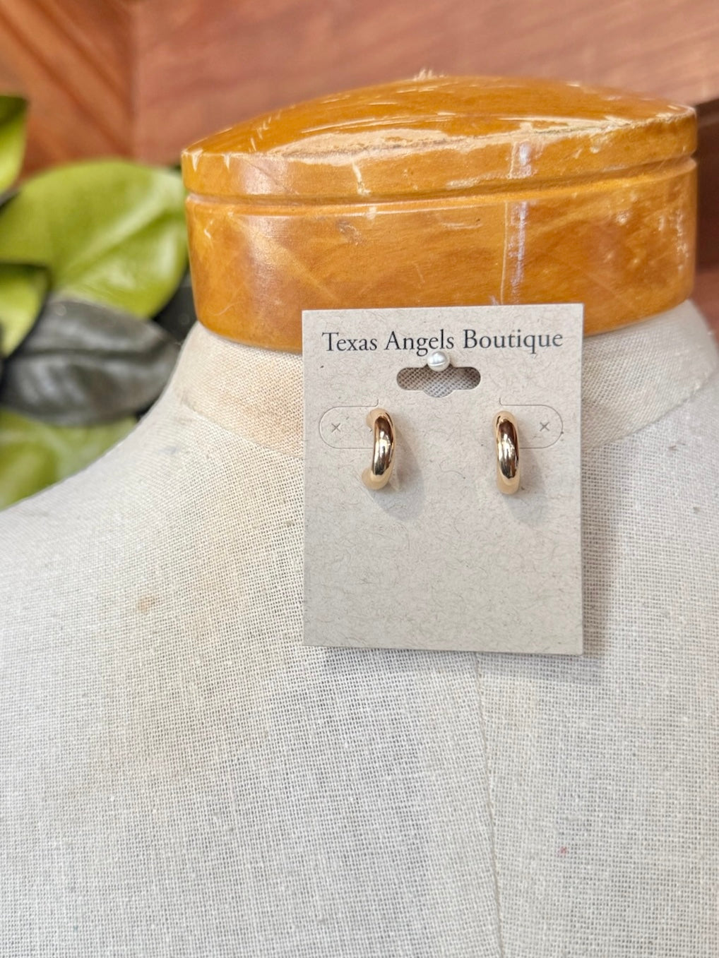 Gold Hoop Earrings
