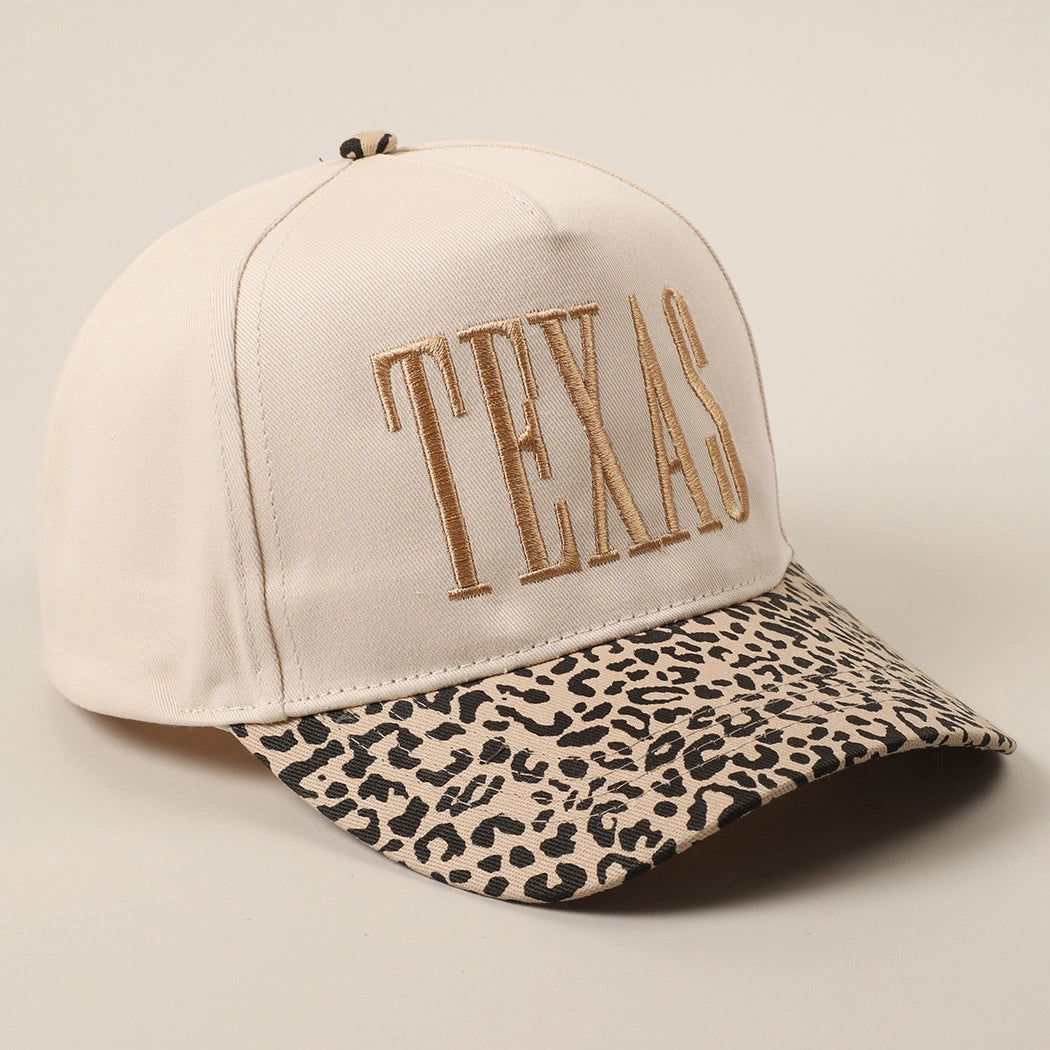 RESTOCK Texas Beige Embroidered Trucker Hat