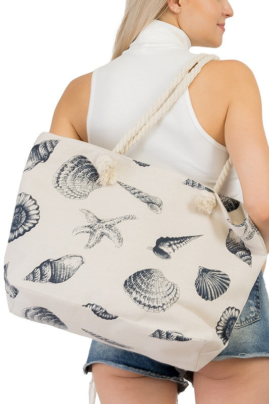 50% Off - Sea Shell State Of Mind Beach Bag