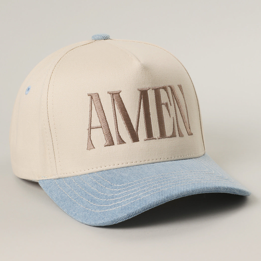 Amen Embroidered Trucker Hat