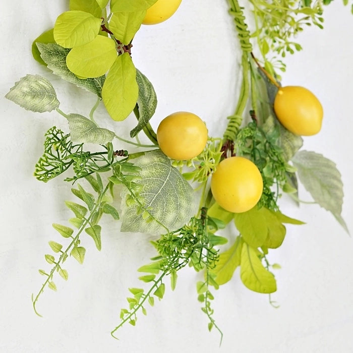 Lemon Wreath
