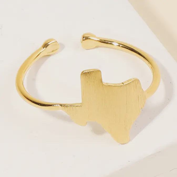 Gold Dipped Texas Ring