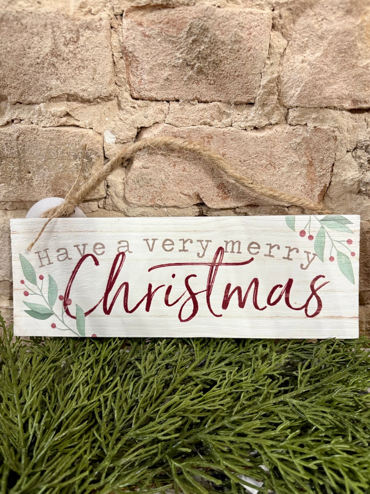 50% Off - Have A Very Merry Christmas Wooden Sign