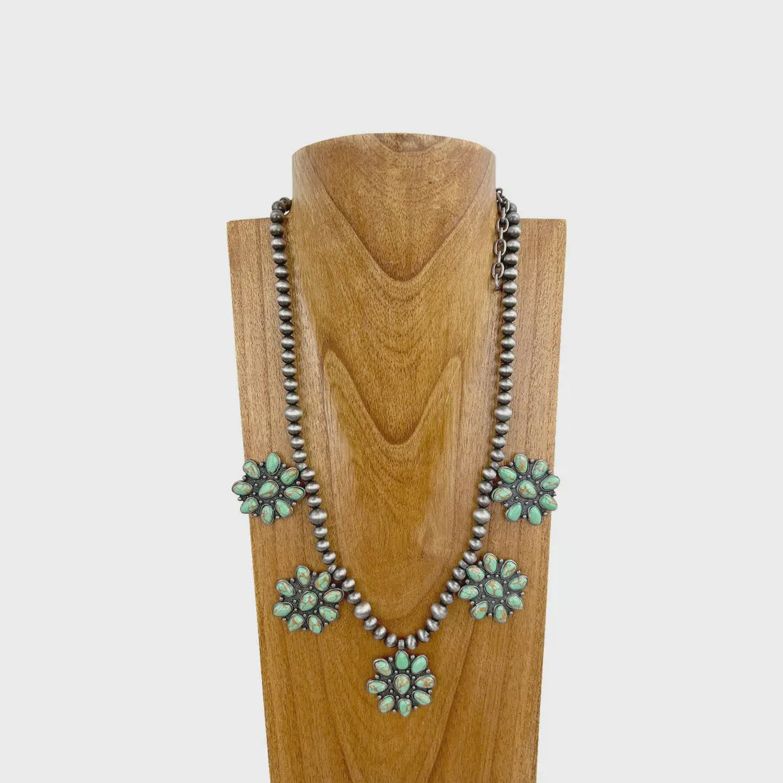 Green Concho Necklace