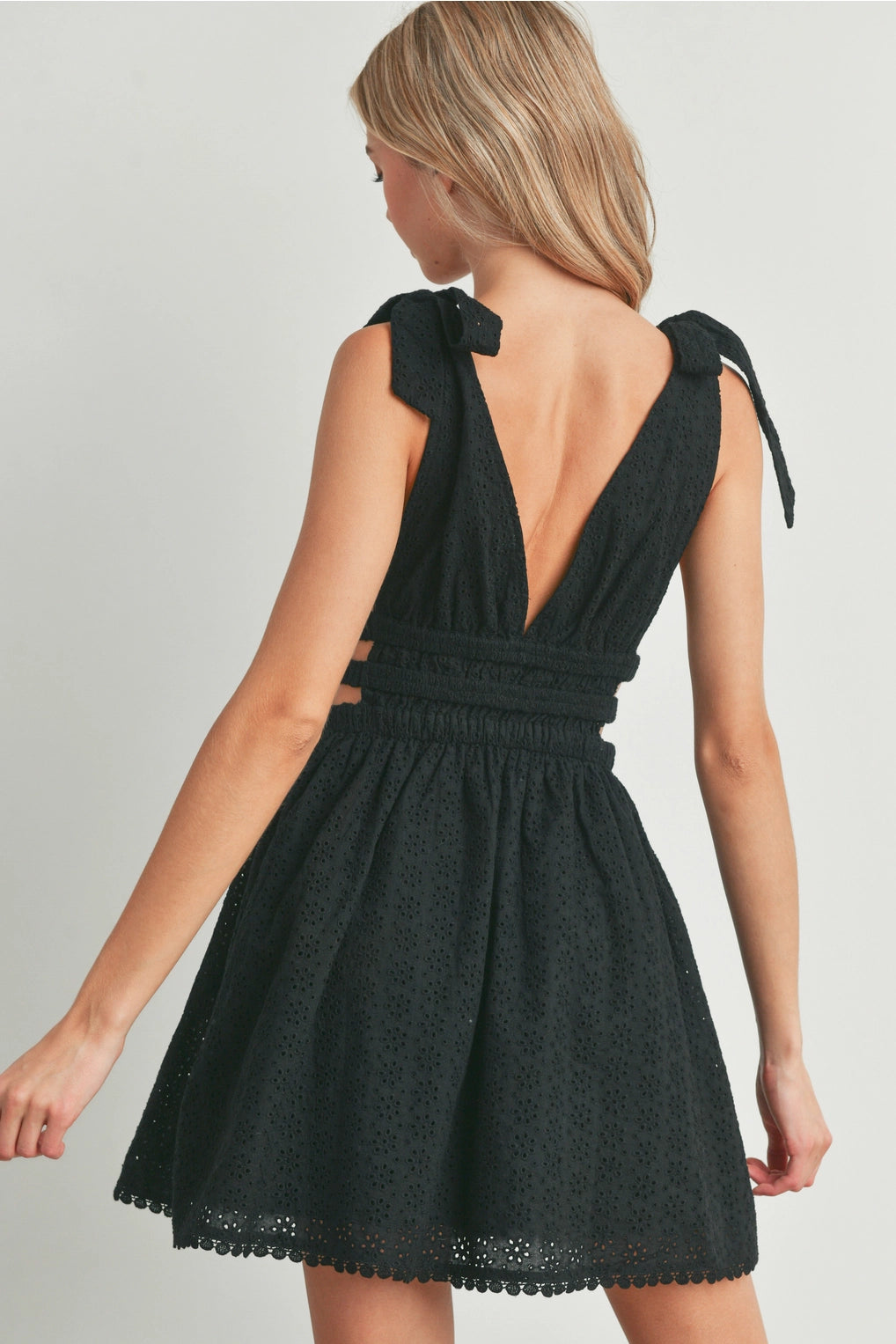 Gonna Be Somebody Black Dress