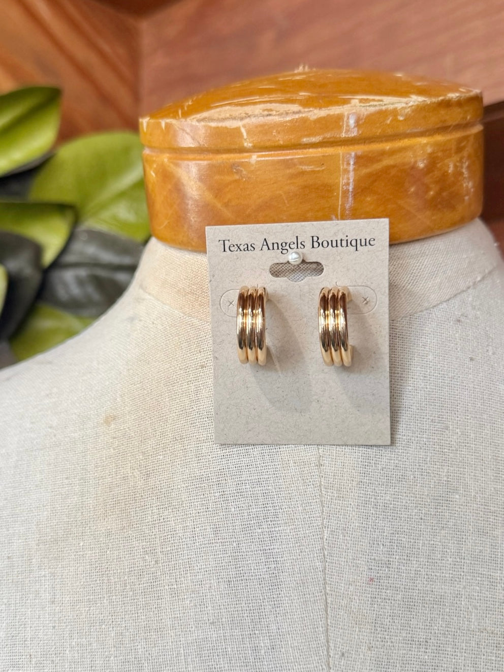Gold Hoop Earrings