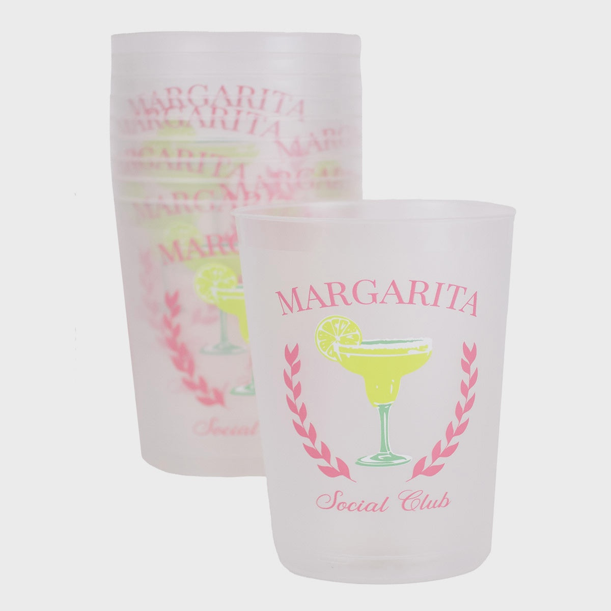 Margarita Social Club Plastic Party Cups