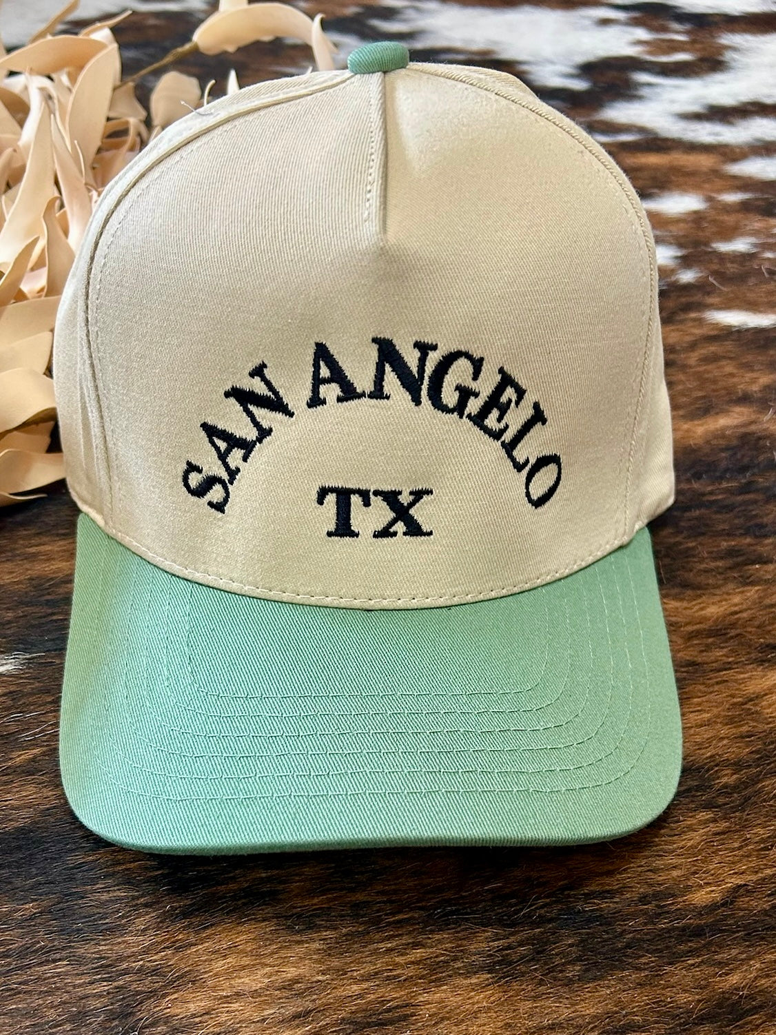 San Angelo, TX Sage Trucker Hat