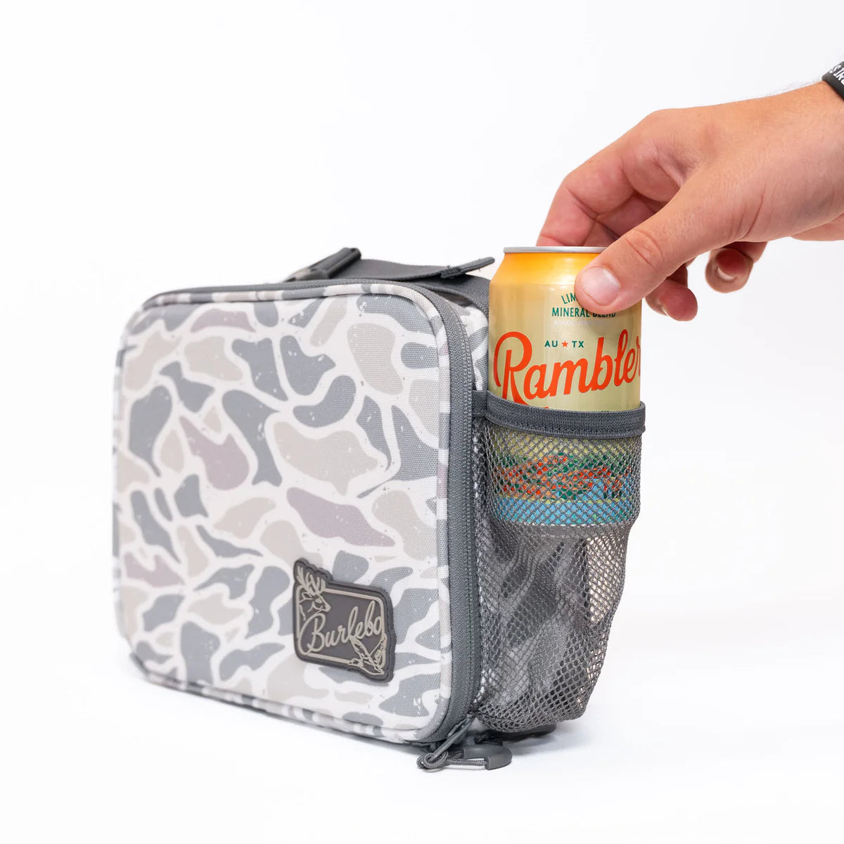 White Camo Burlebo Lunchbox