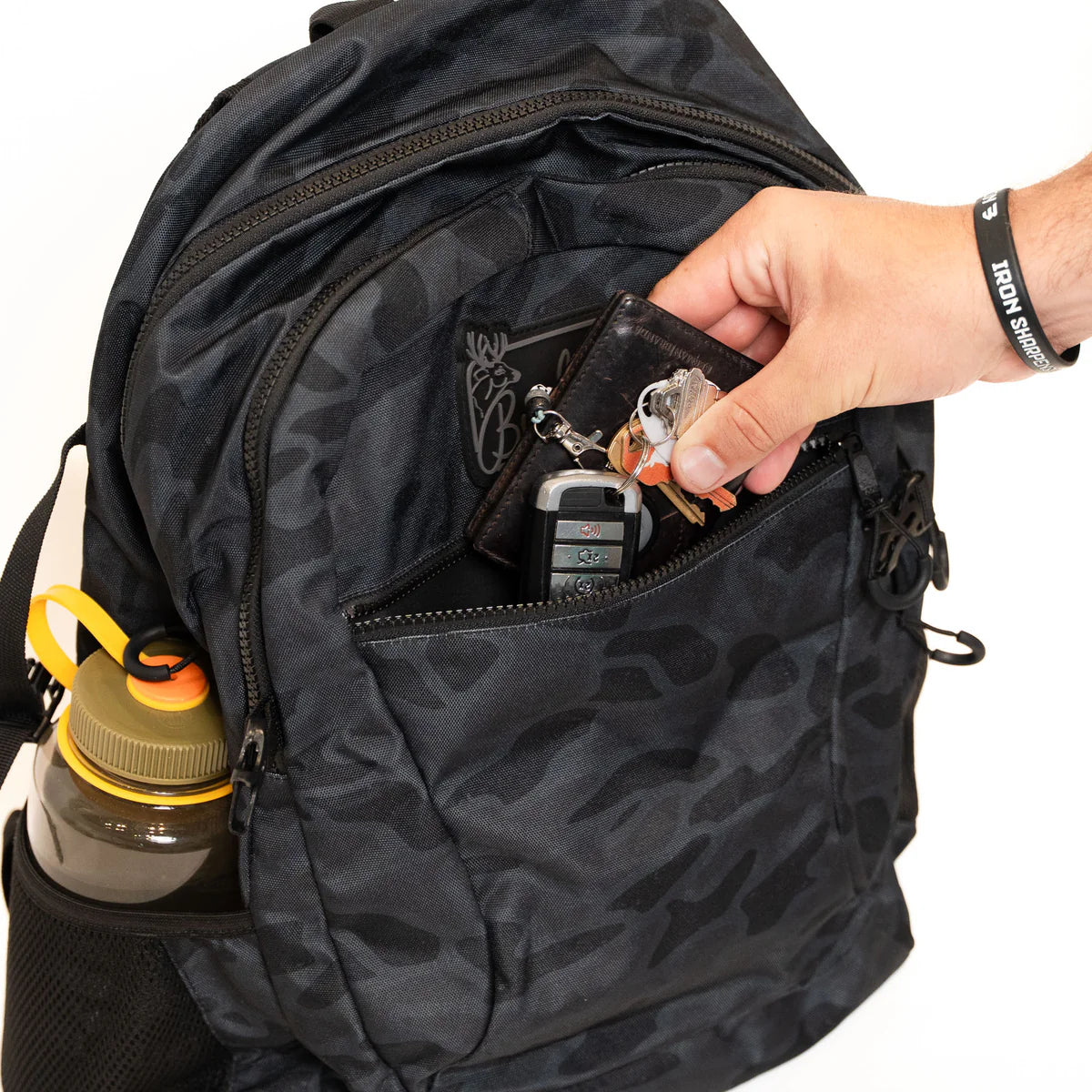 Black Camo Burlebo Backpack