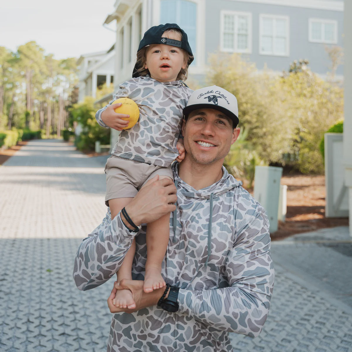 Camo Burlebo Performance Hoodie