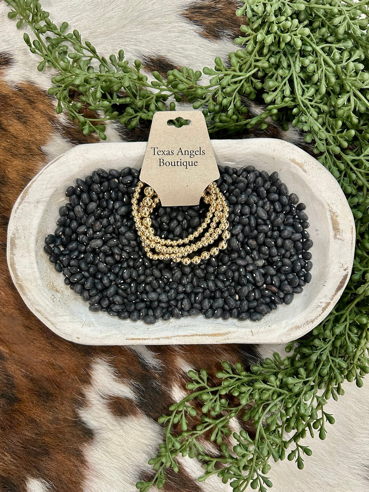 Strechty Gold Bracelet Set