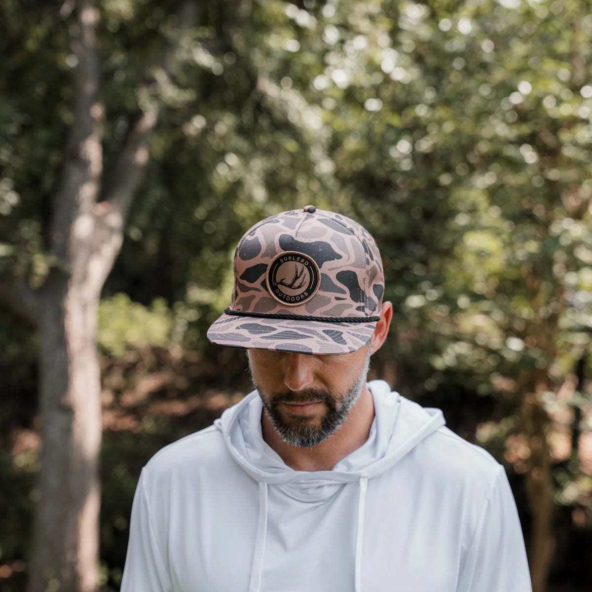 Burlebo Antler Patch Camo Cap
