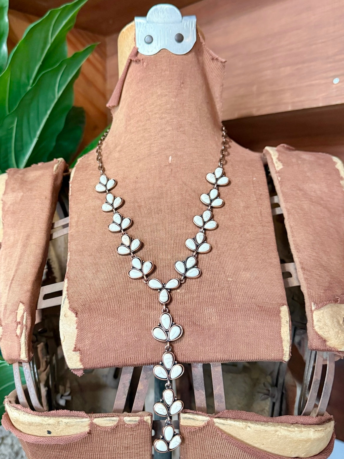 Copper Lariat Necklace
