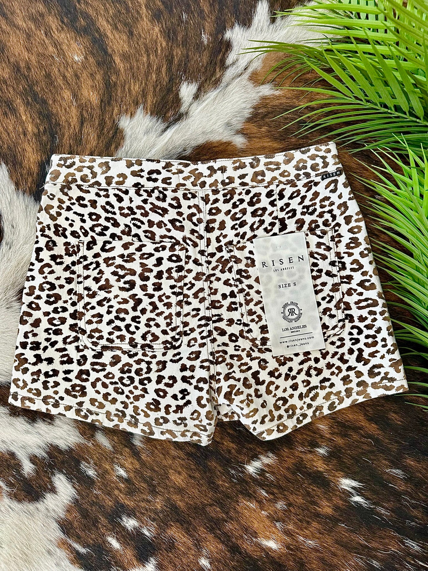 40% Off - Wild One Leopard Print Risen Skort