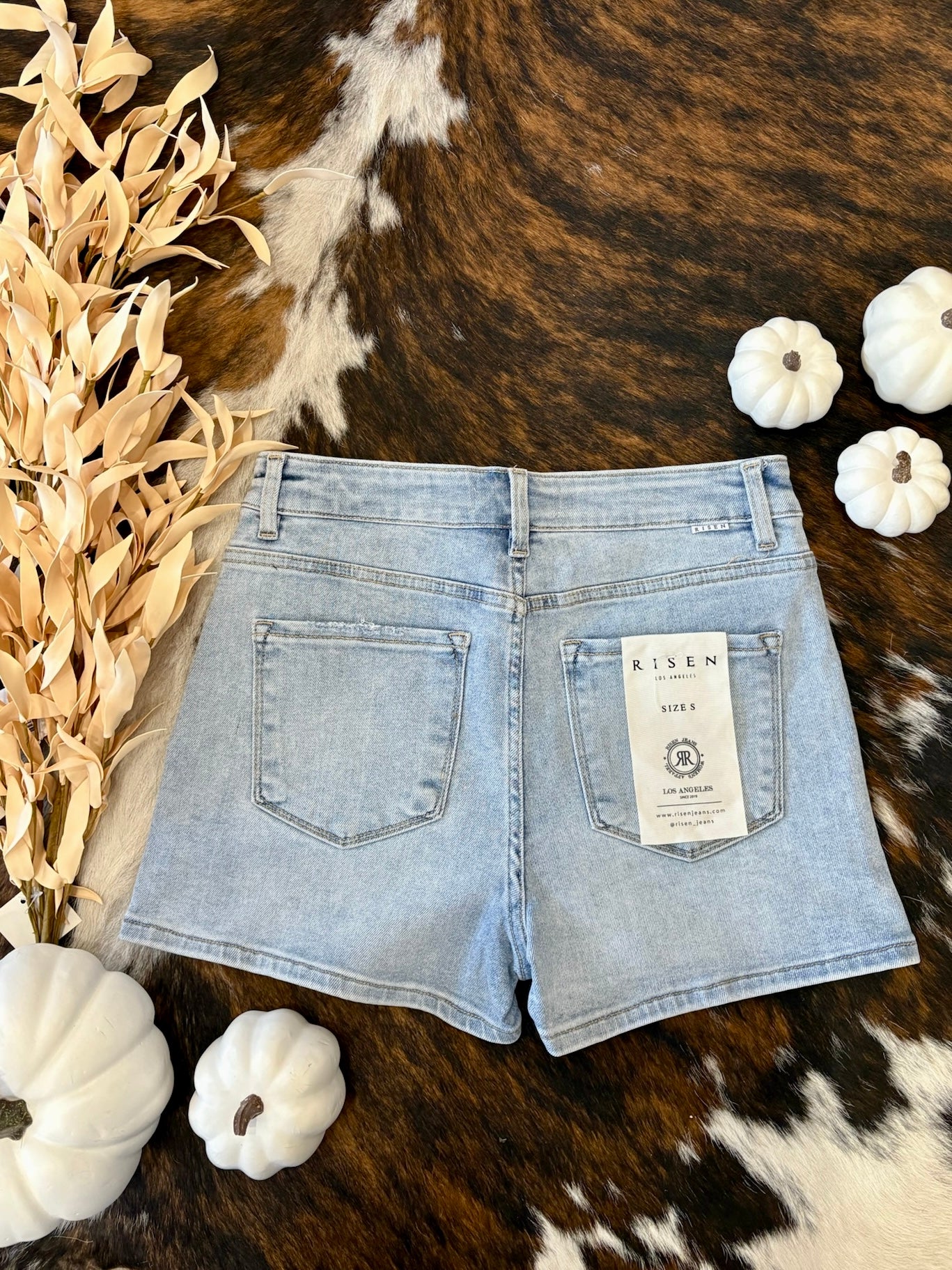 Let's Dance The Night Away Denim Risen Skort
