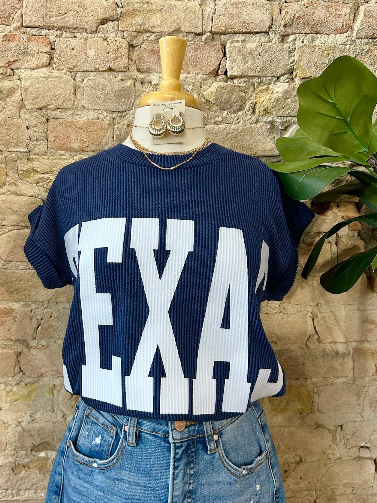 RESTOCK The Navy Texas Tee