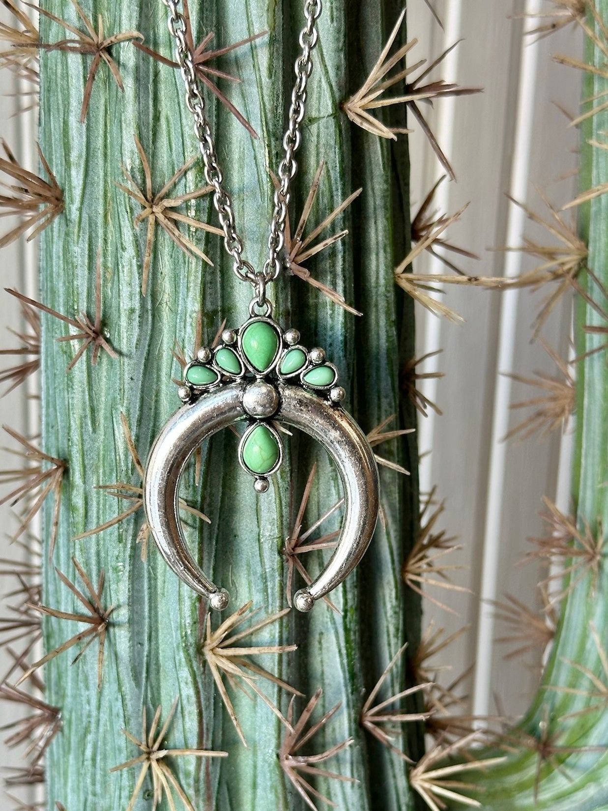 Silver Squash Blossom Necklace