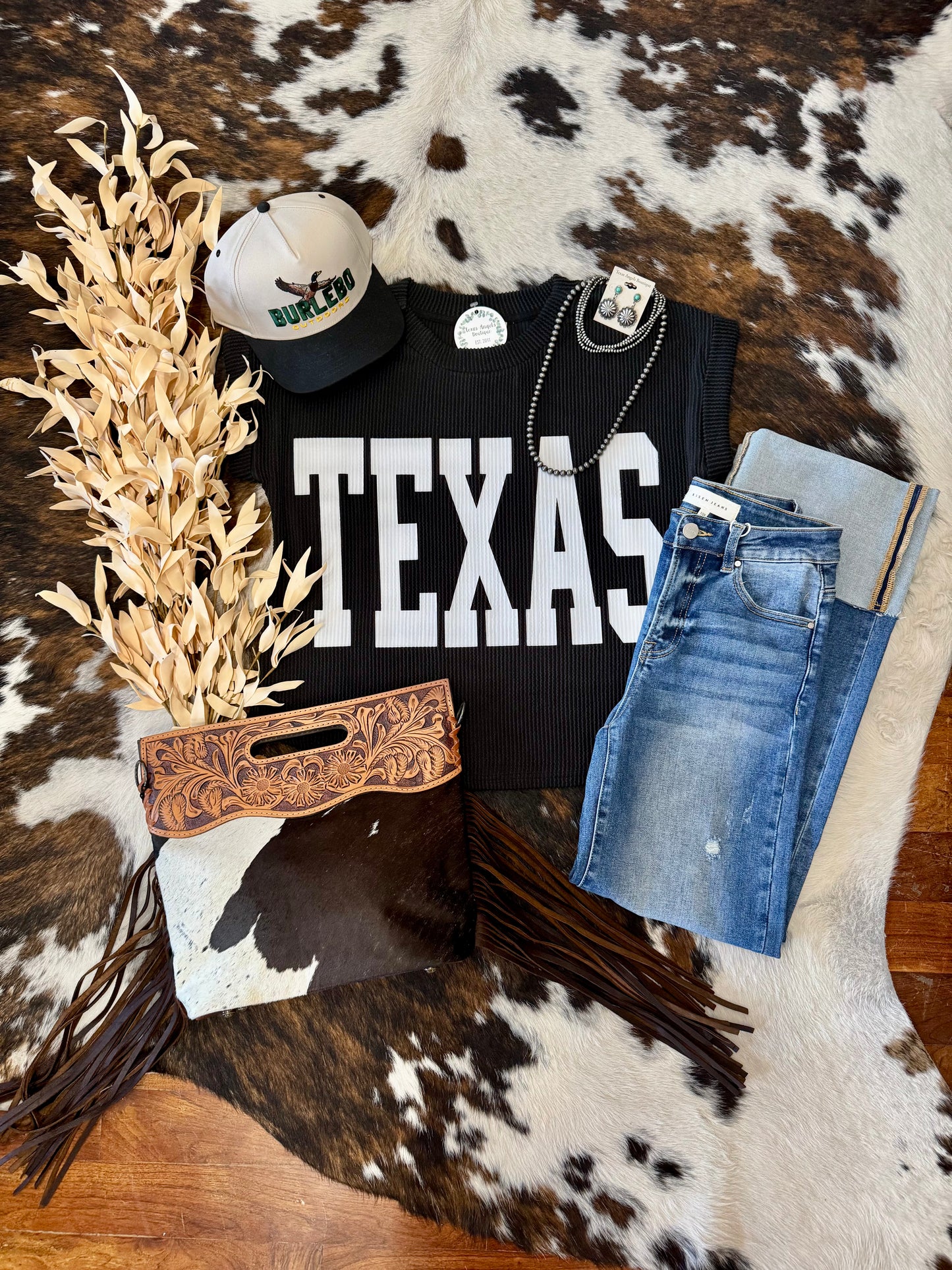 RESTOCK The Black Texas Tee