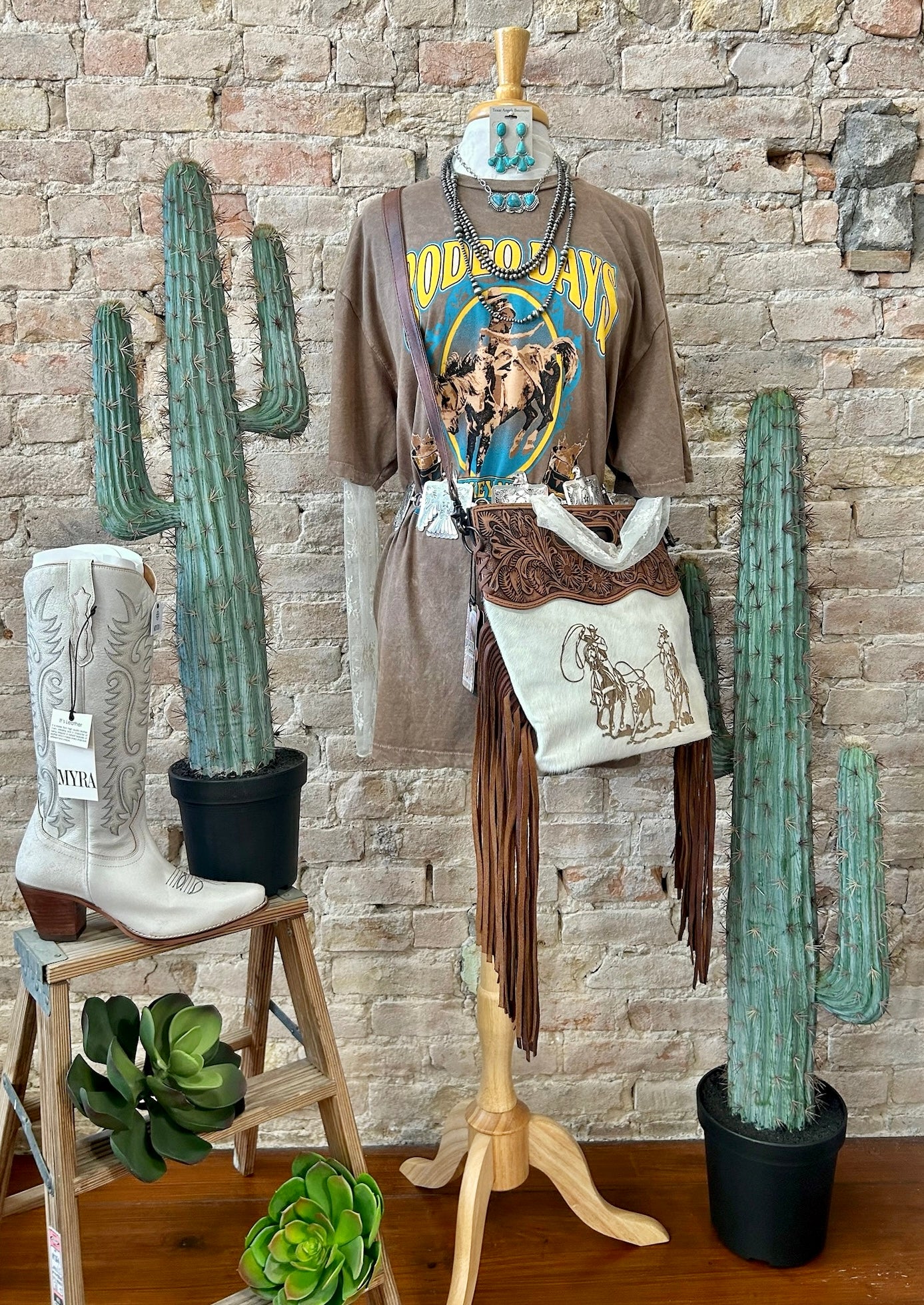 Rodeo Days & Whiskey Nights Graphic Tee