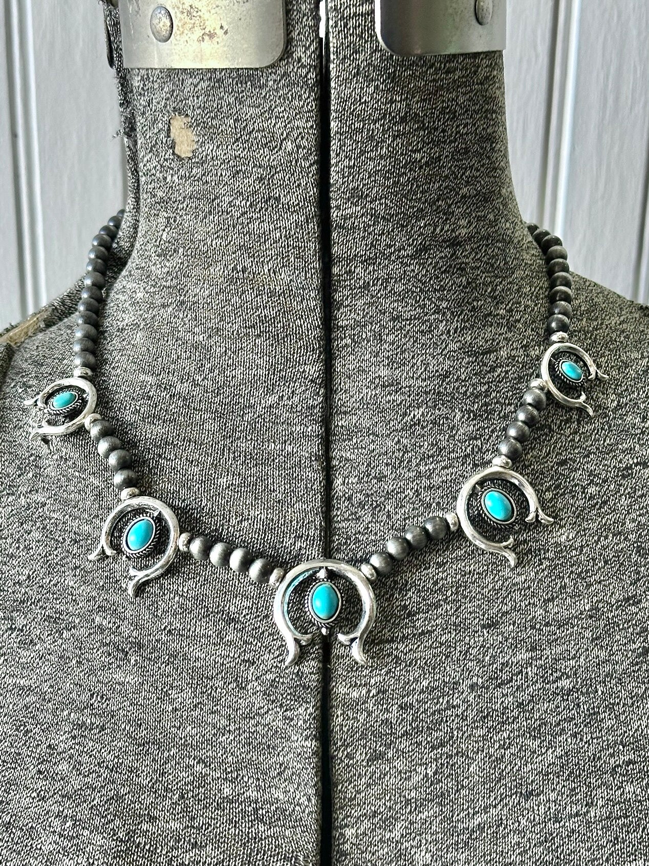 Turquoise Squash Necklace