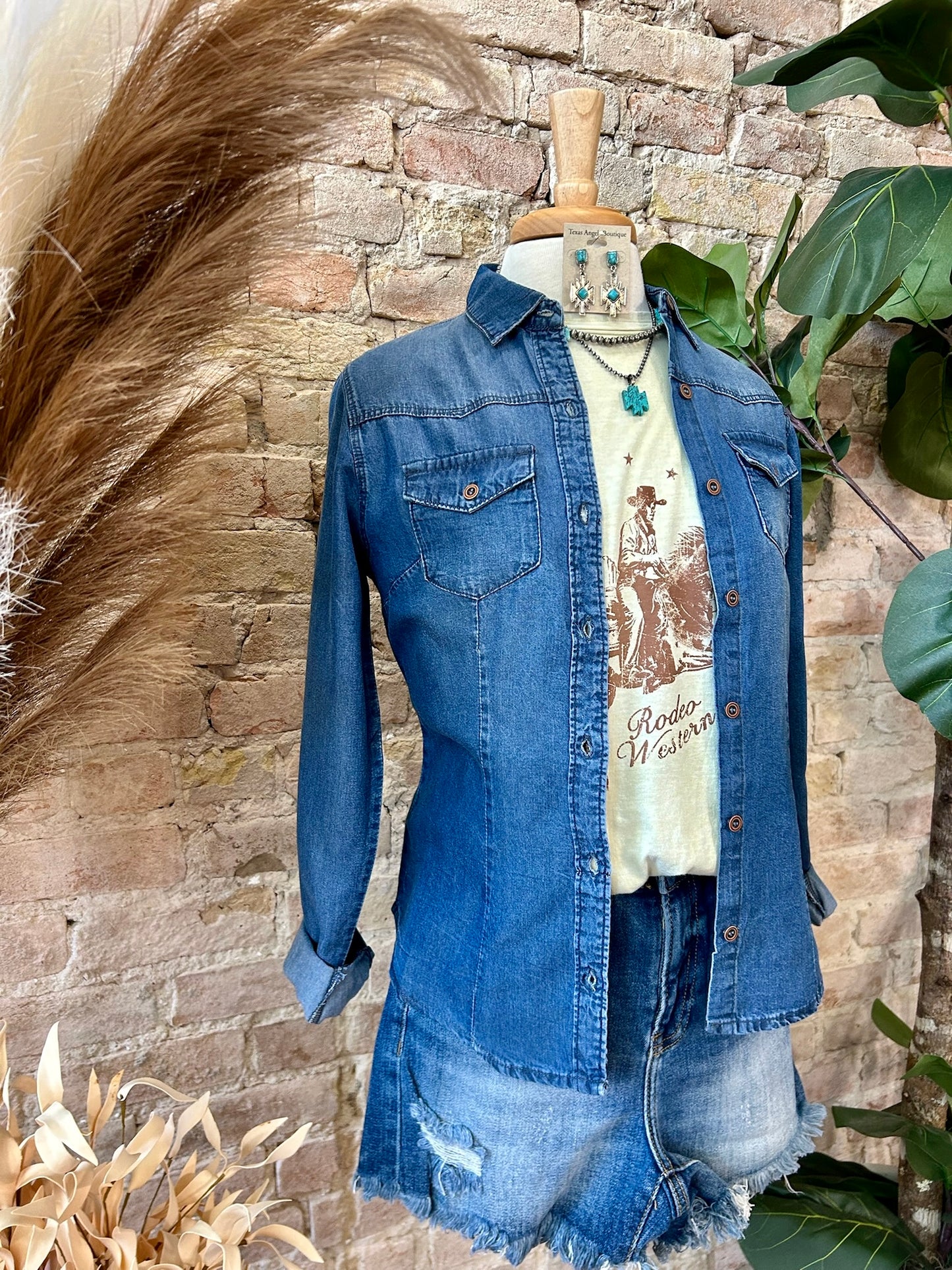 West Texas Rodeo Western Ivory Graphic Tee