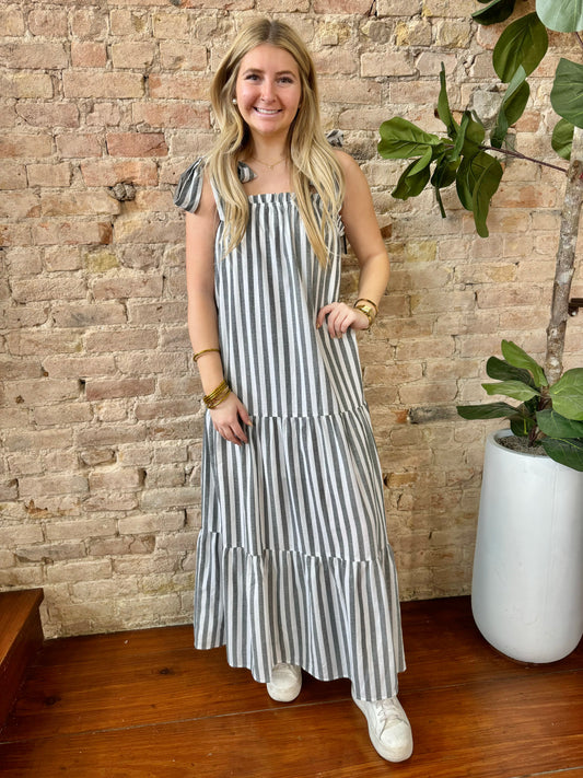 Shore, Anything You Say Striped Maxi