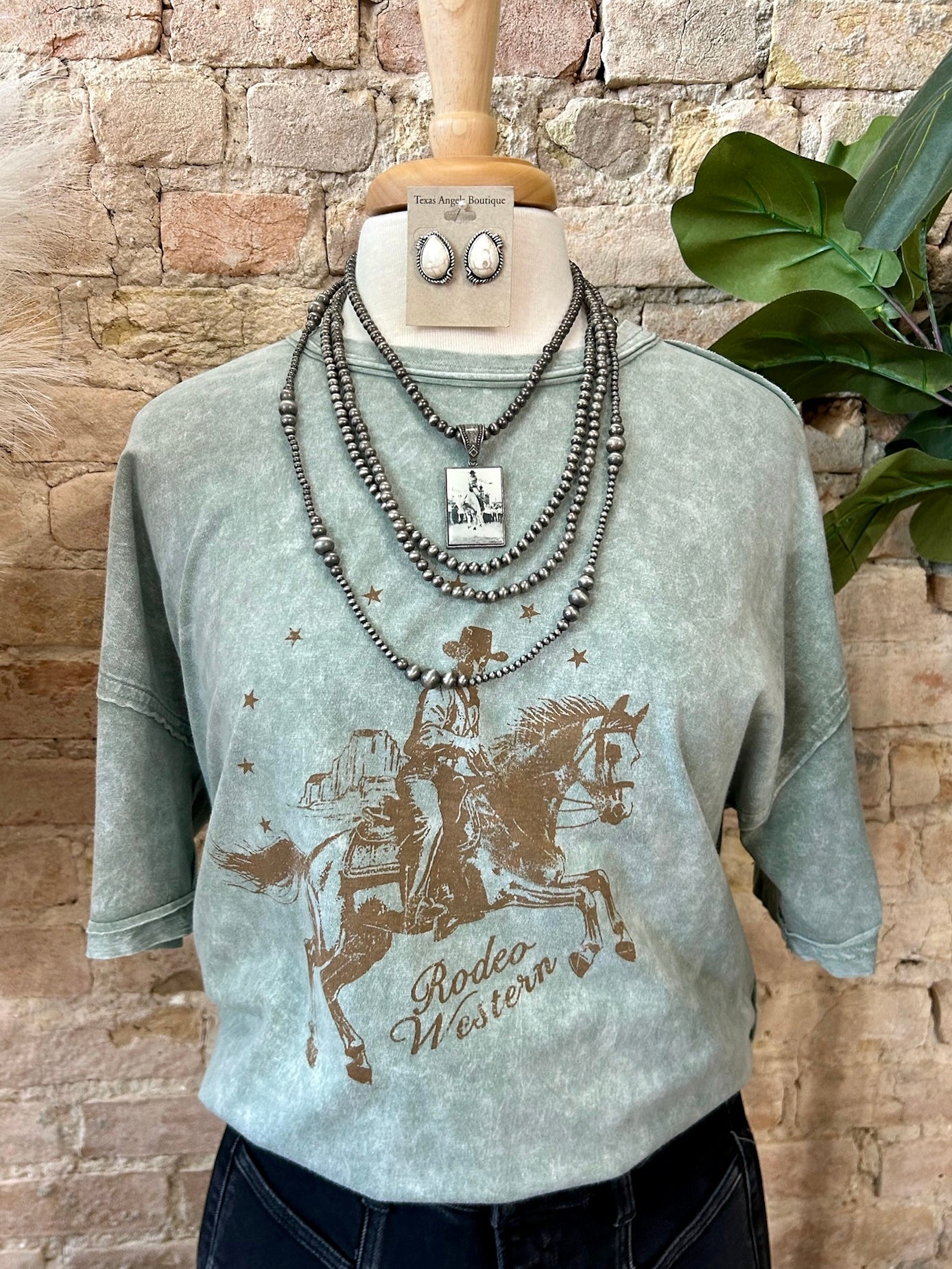 West Texas Rodeo Western Sage Graphic Tee